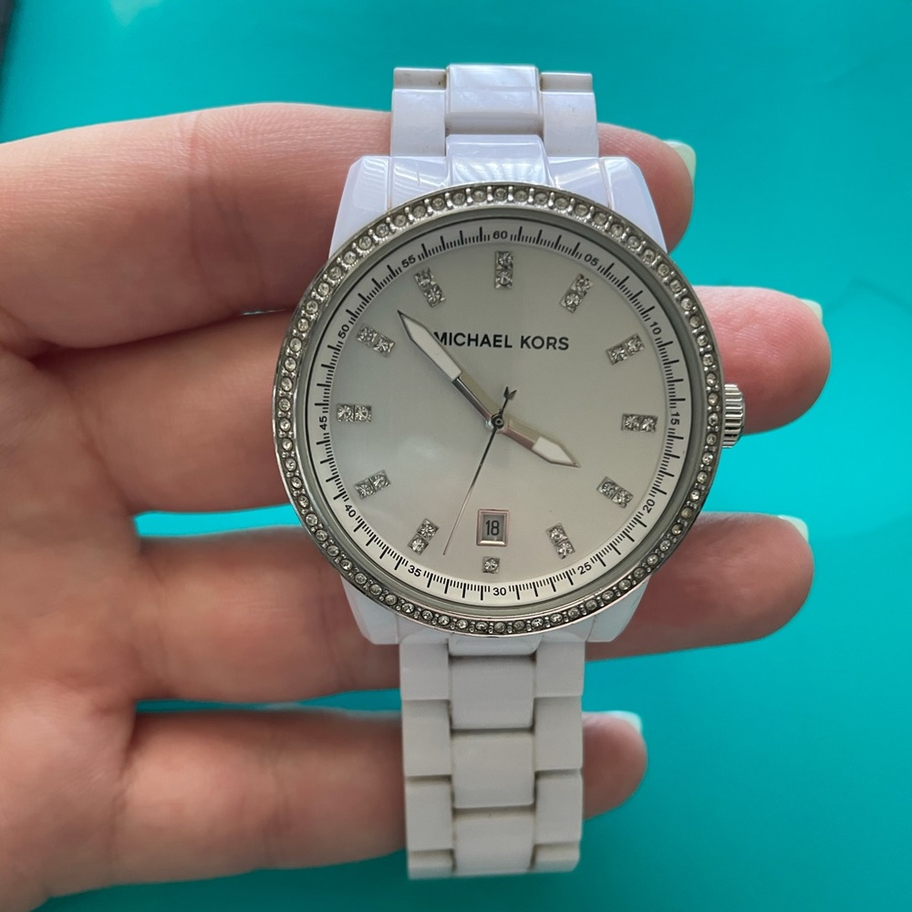 White Michael Kors Watch